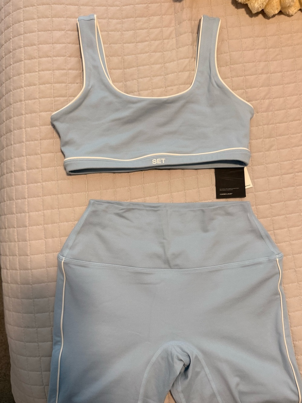 SET Active matching Light Blue Active set